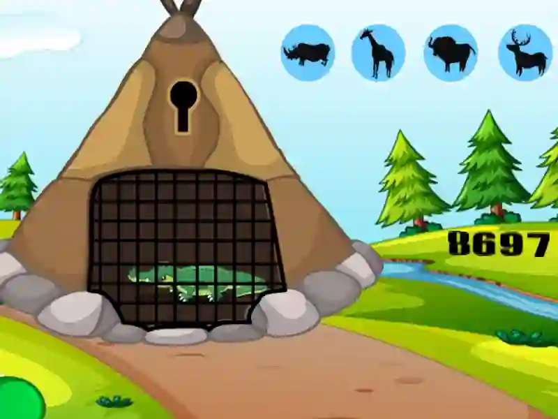 Croc Key Quest – kostenloses Online-Spiel