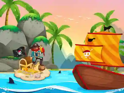 Pirate Travel Coloring – kostenloses Online-Spiel