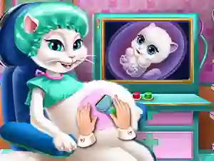 Kitty Pregnant Check-up – kostenloses Online-Spiel