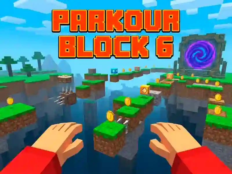 Parkour Block 6 – kostenloses Online-Spiel