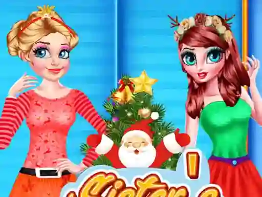 Sisters Christmas Tree – kostenloses Online-Spiel