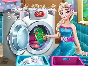 Ice Queen Laundry Day – kostenloses Online-Spiel