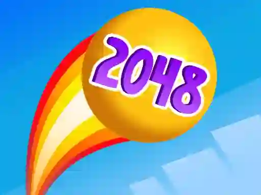 Rainbow Balls 2048 – kostenloses Online-Spiel