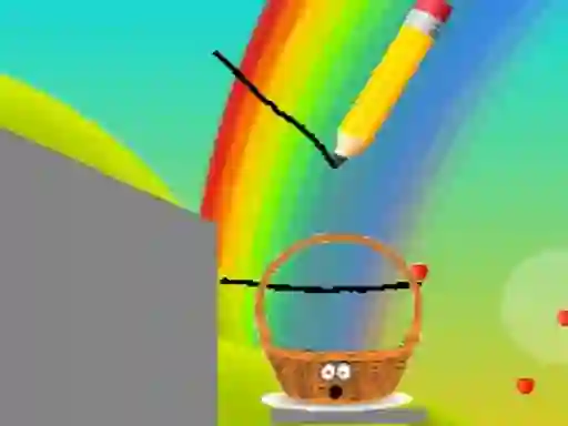 Falling Apples Drawing – kostenloses Online-Spiel