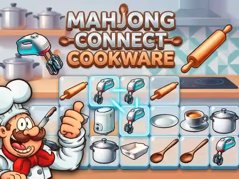 Mahjong Connect Cookware – kostenloses Online-Spiel