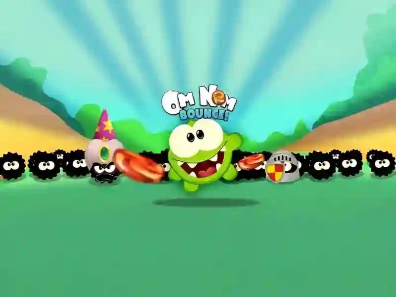 Om Nom Bounce – kostenloses Online-Spiel