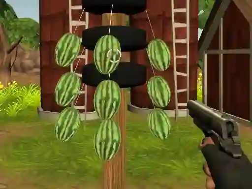 Watermelon Shooter – kostenloses Online-Spiel