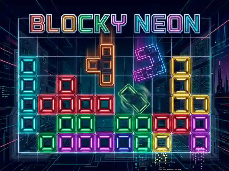 Blocky Neon – kostenloses Online-Spiel