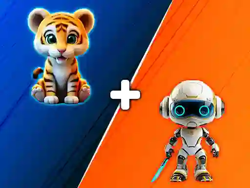 Animals Mix Up AI Hybrid – kostenloses Online-Spiel