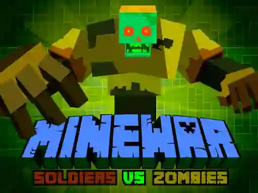 Minewar Soldiers vs Zombies – kostenloses Online-Spiel