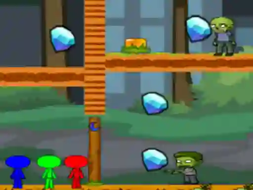 StickMan Bros Vs Zombies – kostenloses Online-Spiel