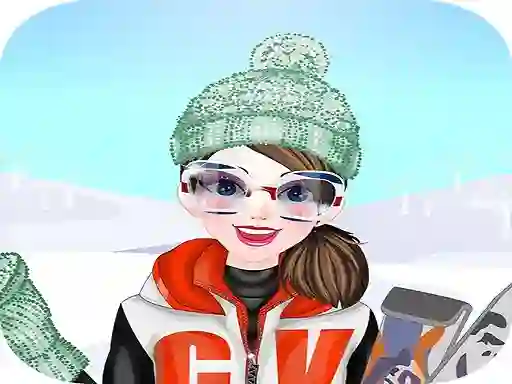 Happy Ski Dressup – kostenloses Online-Spiel