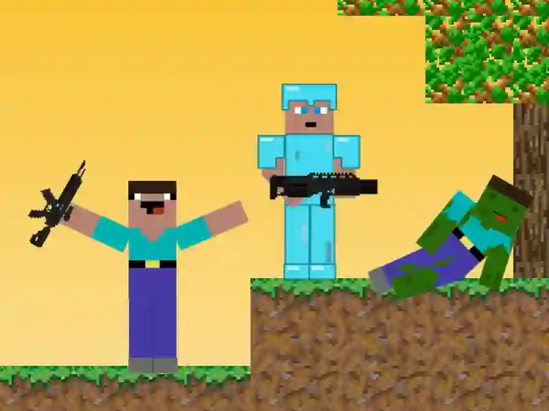 Noob vs Pro: Zombie Apocalypse – kostenloses Online-Spiel