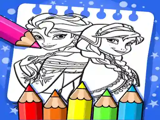 Frozen Coloring Book – kostenloses Online-Spiel
