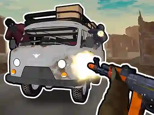 Road Chase. Shooter Realistic Guns – kostenloses Online-Spiel