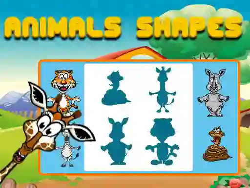 Animals Shapes – kostenloses Online-Spiel