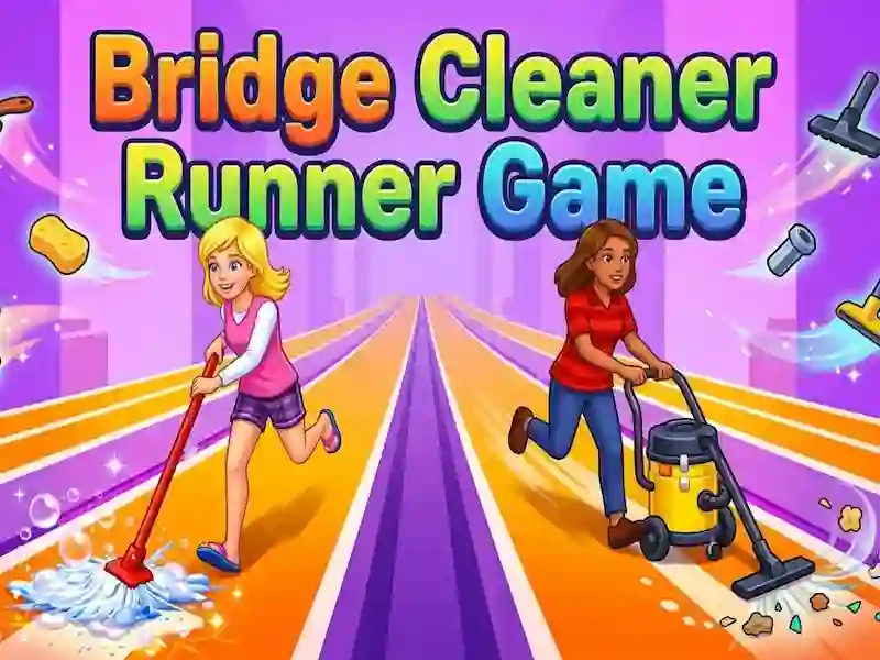 Bridge Cleaner Runner Game – kostenloses Online-Spiel