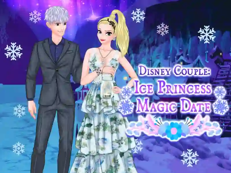 Ice Couple Princess Magic Date – kostenloses Online-Spiel