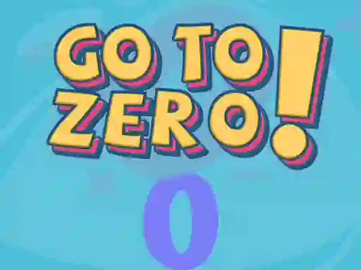 Go To Zero – kostenloses Online-Spiel