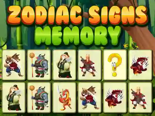 Zodiac Signs Memory – kostenloses Online-Spiel