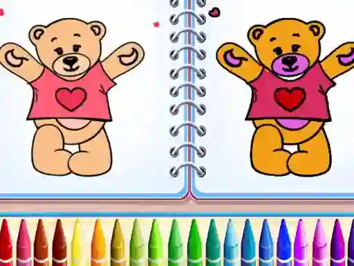 Cute Teddy Bear Colors – kostenloses Online-Spiel