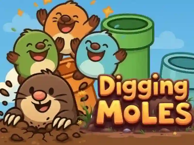 Digging Moles – kostenloses Online-Spiel