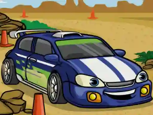 Racing Cartoons Jigsaw – kostenloses Online-Spiel