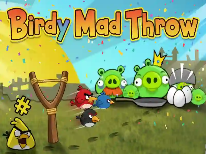 Birdy Mad Throw – kostenloses Online-Spiel