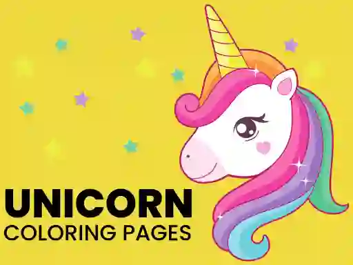 Unicorn Coloring Pages – kostenloses Online-Spiel