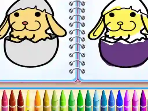 Coloring Bunny Book – kostenloses Online-Spiel