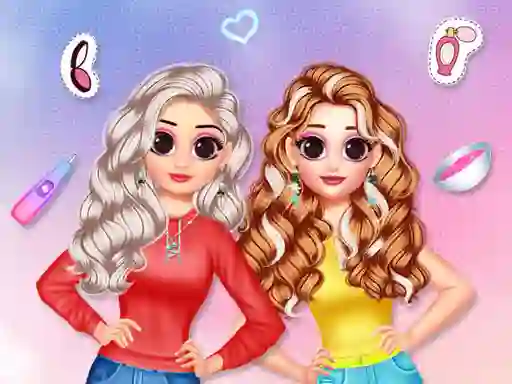Besties Makeover Salon – kostenloses Online-Spiel