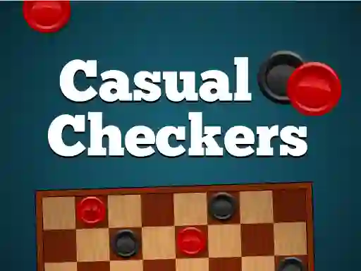 Casual Checkers – kostenloses Online-Spiel