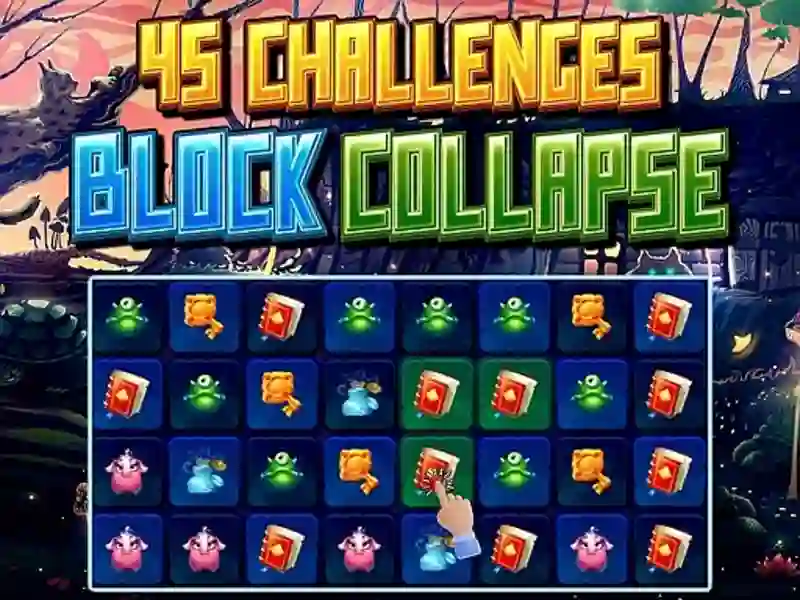45 Challenges Block Collapse – kostenloses Online-Spiel