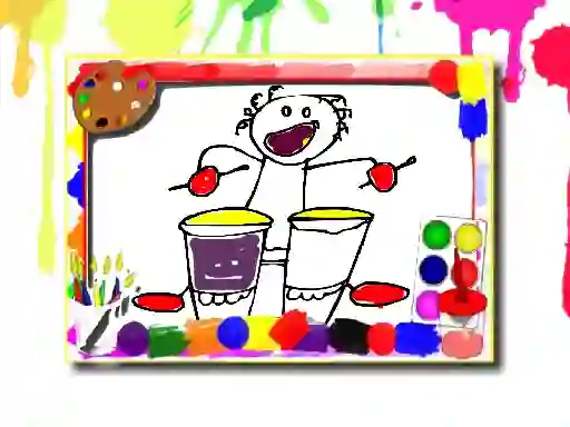 Music Coloring Book – kostenloses Online-Spiel