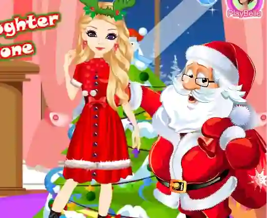 Santa's Daughter Home Alone – kostenloses Online-Spiel