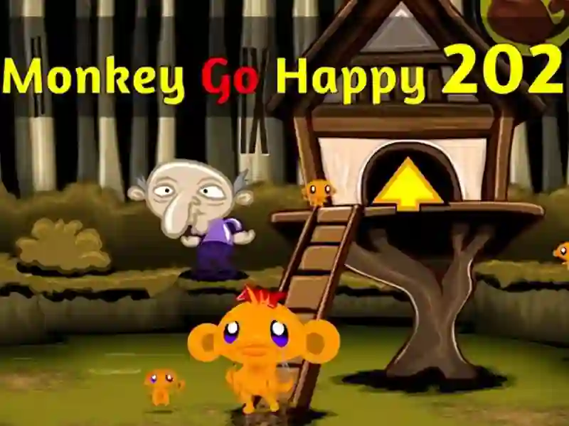 Monkey Go Happy Stage 202 – kostenloses Online-Spiel
