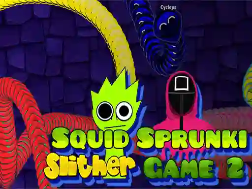 Squid Sprunki Slither Game 2 – kostenloses Online-Spiel