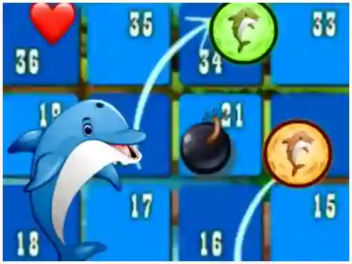 Dolphin Dice Race – kostenloses Online-Spiel