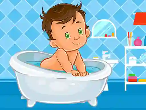 Baby Bath Jigsaw – kostenloses Online-Spiel