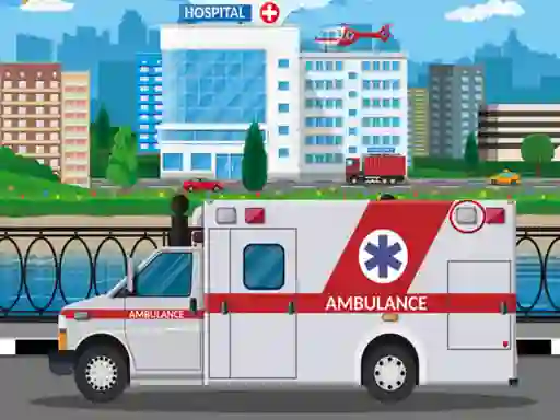 Ambulance Trucks Differences – kostenloses Online-Spiel