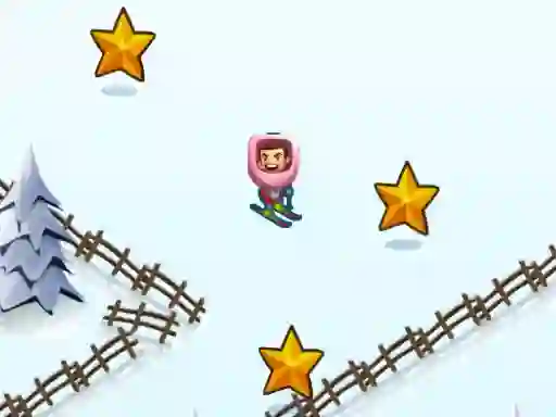 Skibidi ZigZag Snow Ski – kostenloses Online-Spiel