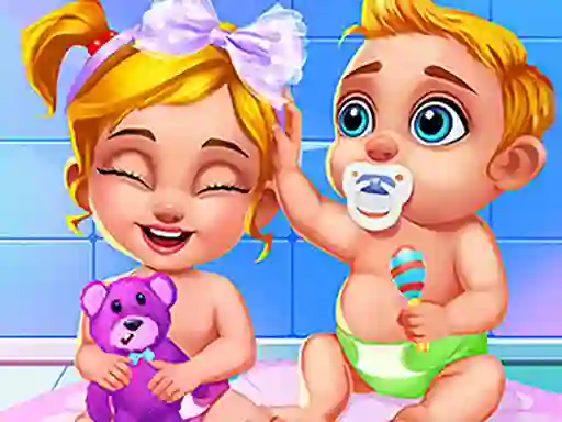 Newborn Sweet Baby Twins – kostenloses Online-Spiel