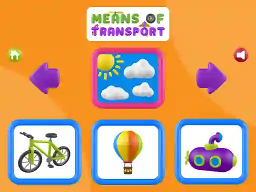 Means Of Transport – kostenloses Online-Spiel
