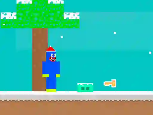 Noob Huggy Winter – kostenloses Online-Spiel