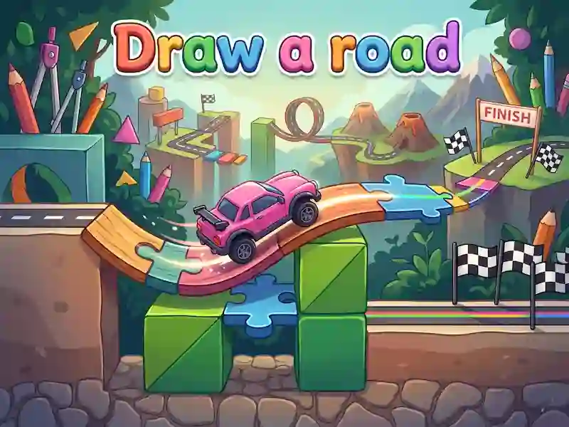 Draw a road – kostenloses Online-Spiel