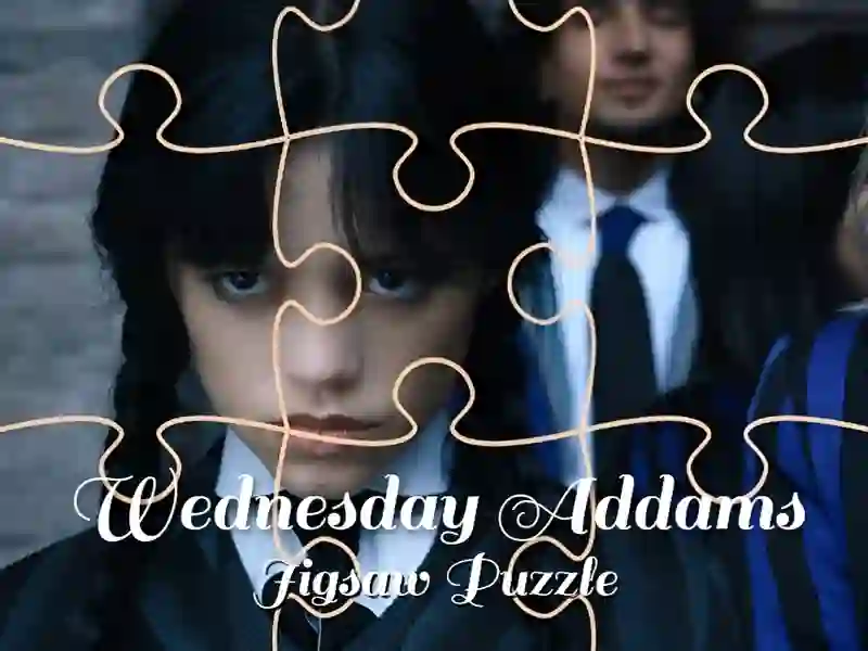 Wednesday Addams Jigsaw Puzzle – kostenloses Online-Spiel