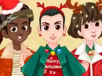 Stranger things Christmas party – kostenloses Online-Spiel
