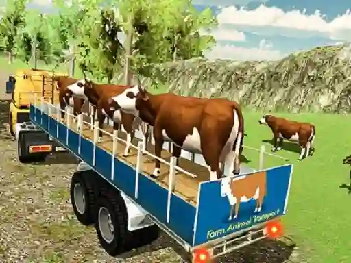 Offroad Animal Truck Transport – kostenloses Online-Spiel