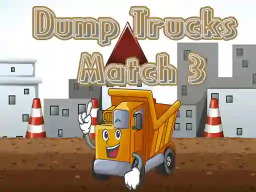 Dump Trucks Match 3 – kostenloses Online-Spiel