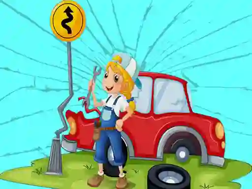 Broken Cars Jigsaw – kostenloses Online-Spiel